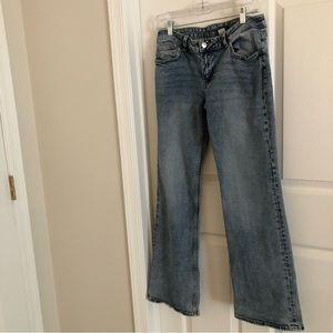 Divided by H&M low waist flare leg jeans